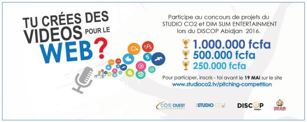 Concours de créateur de vidéos web contenu digital Afrique