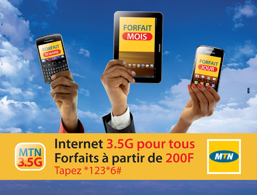 MTN internet mobile comment configurer votre smartphone android 3G et 4G