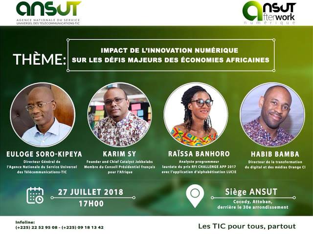 Quel mpact de l'innovation numérique sur les défis majeures des économies africaines