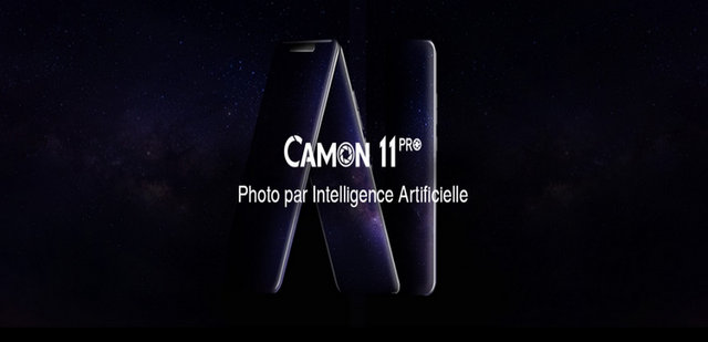 Les nouveaux CAMON 11 PRO et CAMON 11 de Tecno Mobile bientôt, avec de l’Intelligence artificielle