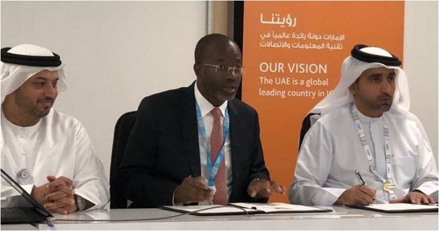 Télécom signature d'un Memorandum of Understanding (MoU) entre TRA des Emirats Arabes Unis, l'ANSUT et l'ARTCI