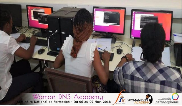 Zoom sur le séminaire de formation Woman DNS Academy de Femme & TIC Côte d’Ivoire