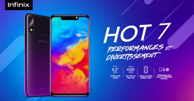 Infinix HOT 7 débarque en Côte d'Ivoire avec plus de performances et de divertissements