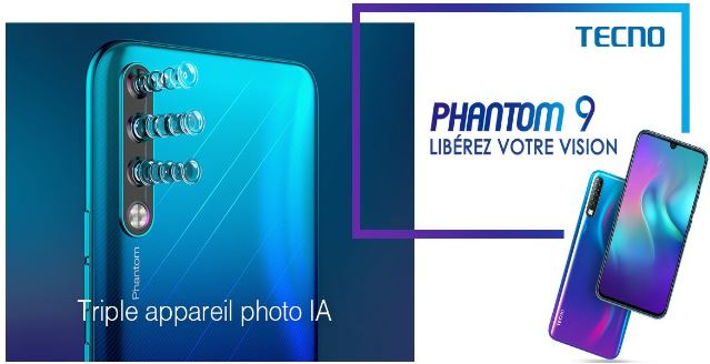 Tecno Phantom 9 La photo au rendez-vous, DOUBLE FLASH avant + TRIPLE APPAREIL PHOTO arrière