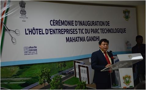 Inauguration du Parc Technologique Mahatma Gandhi au VITIB