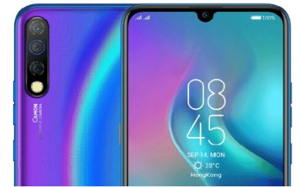 Camon 12 Pro fiche technique, caractéristiques clés et prix officiel
