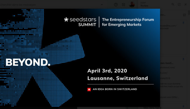 Vers la 7è édition le sommet SEEDSTARS 2010