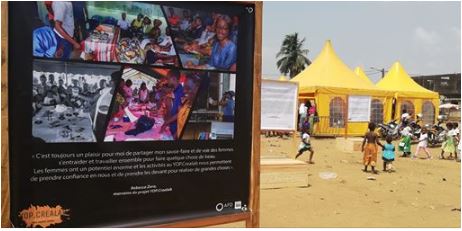 Inauguration du village Yop Créalab à Yopougon Andokoi