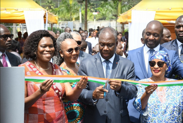 Cérémonie d’inauguration de l’Espace « Mandela Peace Parc » d'Abidjan-plateau