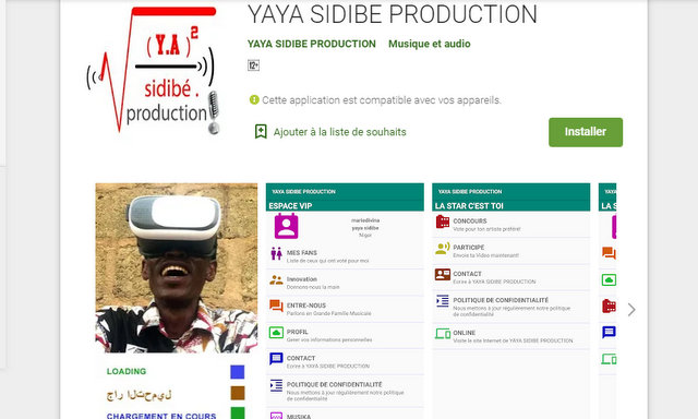 Zoom sur la plateforme numérique Yaya Sidibé Production