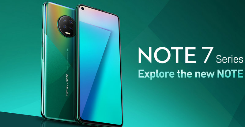 Infinix Mobile Note 7 et Note 7 lite la différence