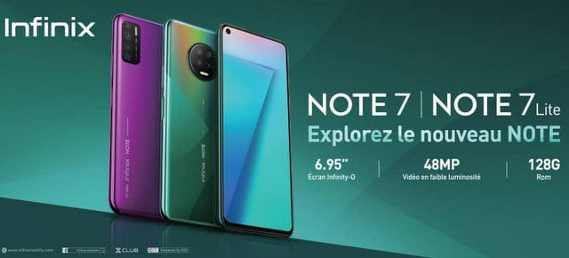 Infinix déploie le Note 7 avec des puissantes fonctionnalités aux possibilités infinies