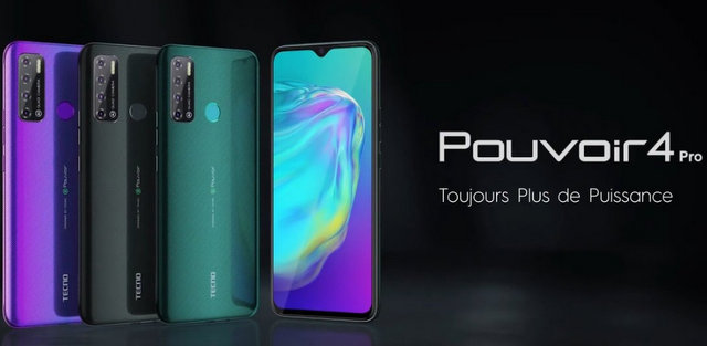Tecno Pouvoir 4 fiche technique caractéristiques et prix officiel