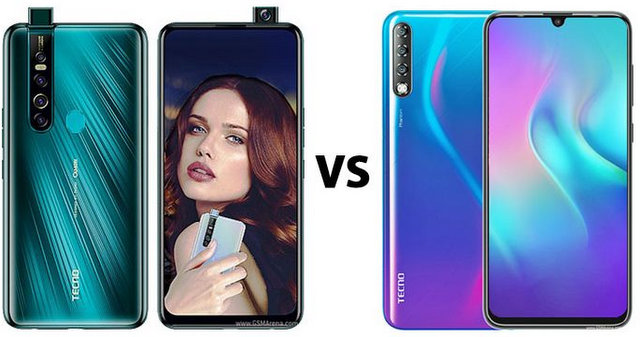 TECNO Camon 15 Pro Vs Phantom 9 - Matériel, logiciel et Prix