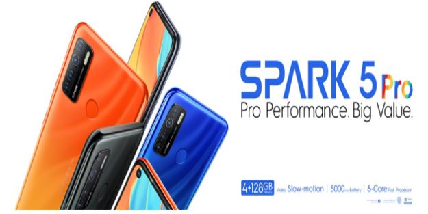 TECNO SPARK 5 PRO, Un smartphone puissant au prix imbattable﻿