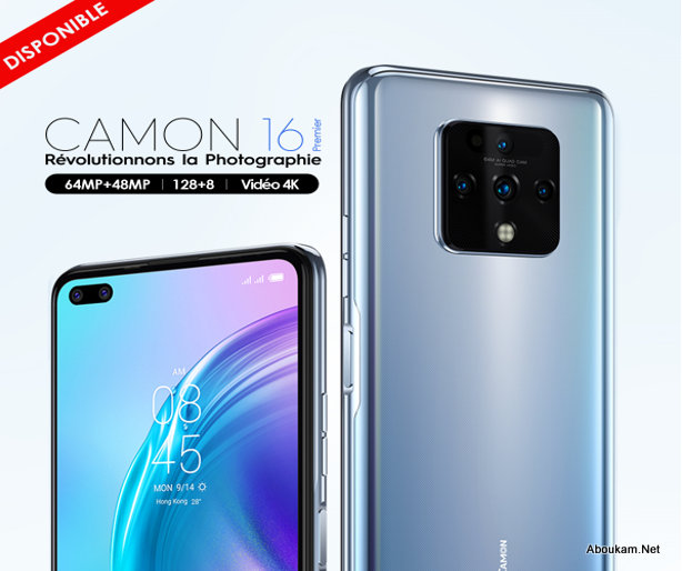 Tecno Camon 16 Premier, remporte la médaille d'or de l'innovation technologique pour sa Caméra