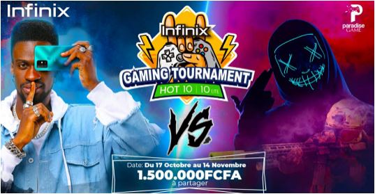 Infinix HOT10 gaming tour, premier tournoi de jeux vidéo sur mobile en Afrique