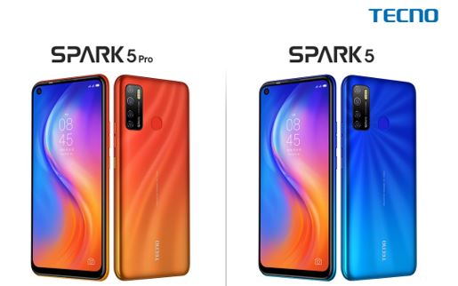 TECNO MOBILE Comparatif Tecno Spark 5 Pro & Spark 5