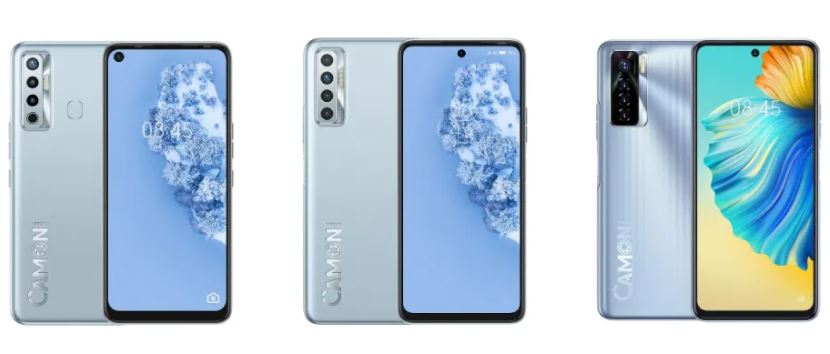 Tecno Camon 17, Camon 17P et Camon 17 Pro Fiche technique, caractéristiques et prix officiel