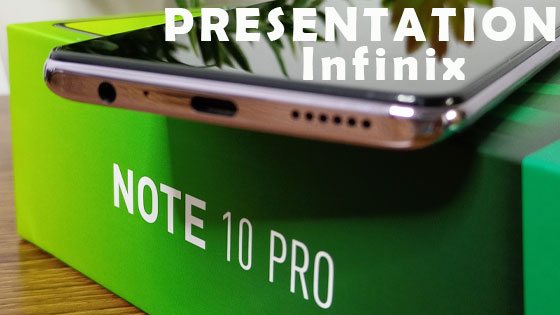 Infinix Note 10 Pro fiche technique, caractéristiques et prix officiel en Côte d'Ivoire