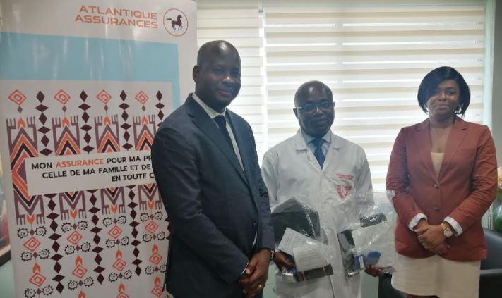 Atlantique Assurances fait don d’appareils médicaux à l’Institut de Cardiologie d’Abidjan