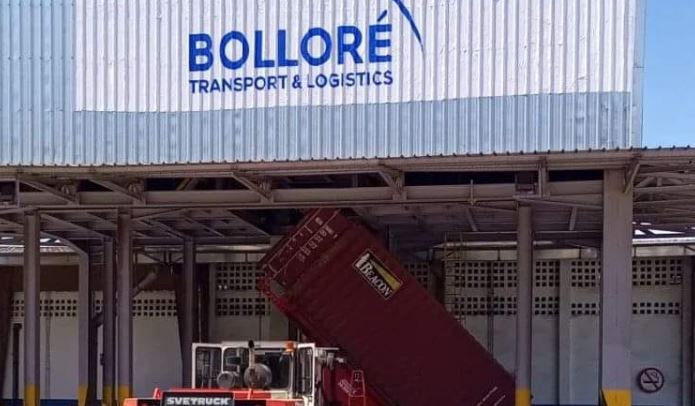 Bolloré inaugure une nouvelle station d'empotage pour le Cacao à San Pédro