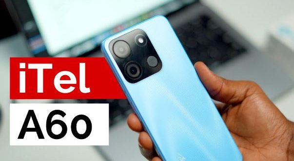 iTel A60 spécifications techniques prix et disponibilité
