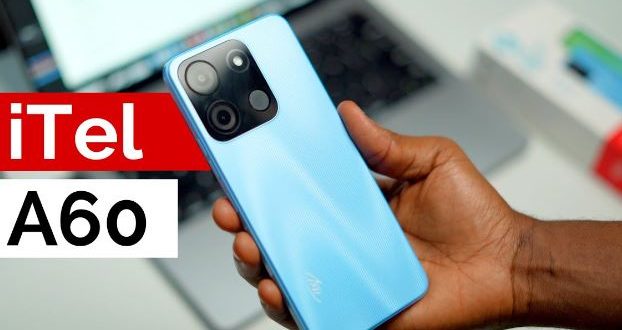 Mobile itel A60 4G spécifications, prix et disponibilité en Côte d'Ivoire