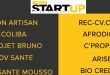 Top10 des startups présélectionnés pour le Y'ello Startup